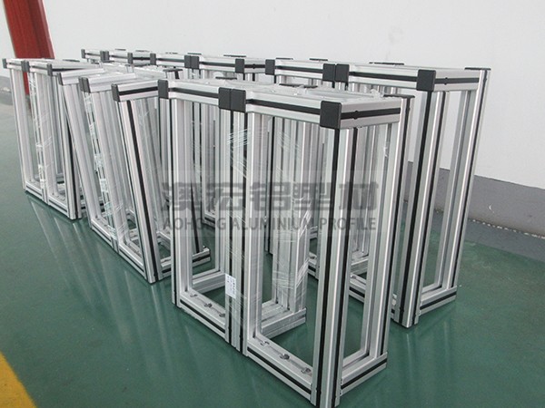 工業(yè)生產(chǎn)鋁型材架子安裝如何提升精度？-澳宏工業(yè)鋁型材